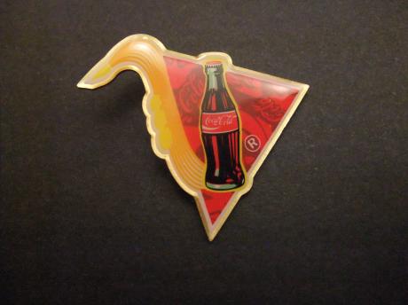 Coca Cola flesje driehoek